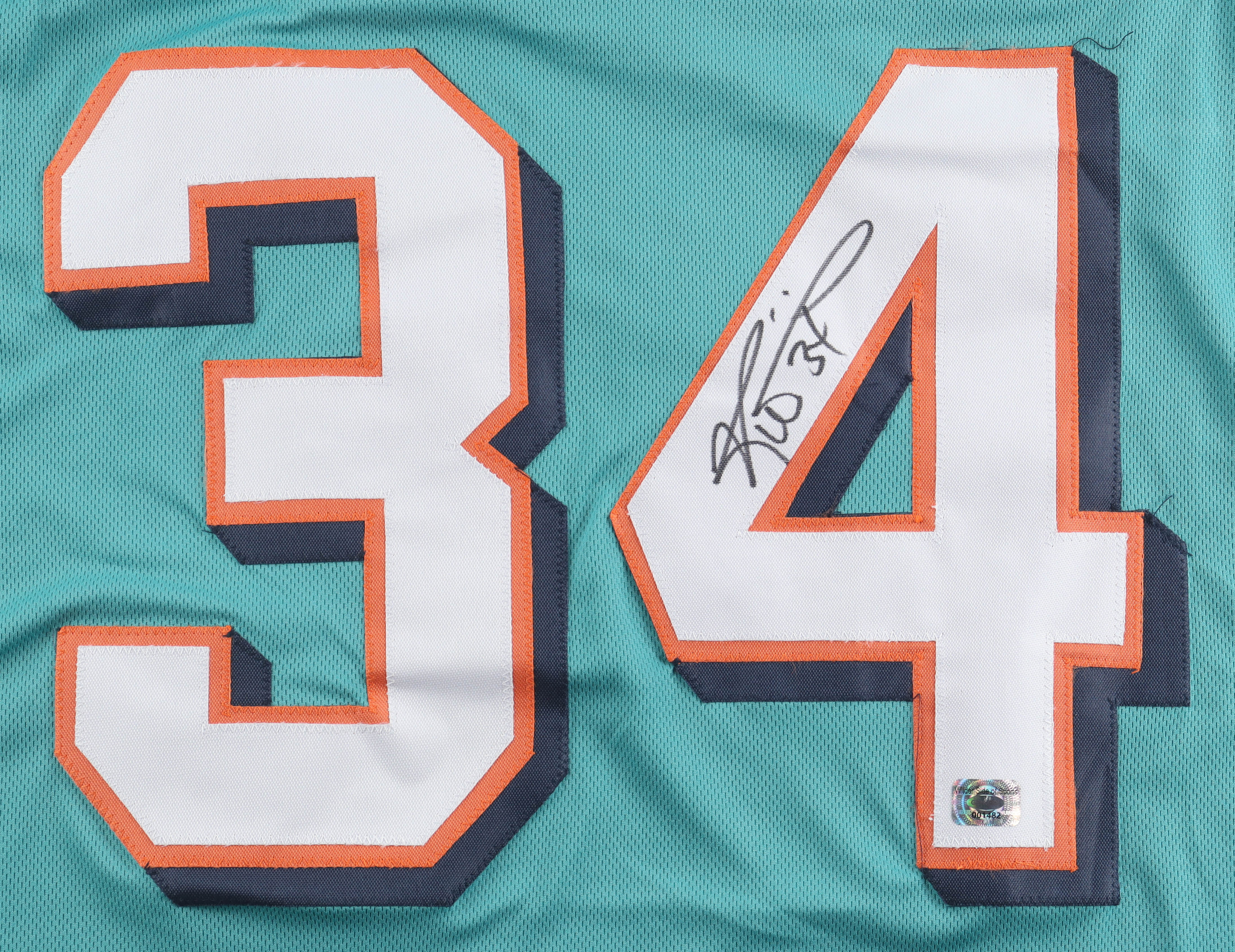 Ricky Williams Signed Jersey (Wilder) at PristineAuction.com Ricky Williams Signed Jersey (Wilder) at PristineAuction.com
