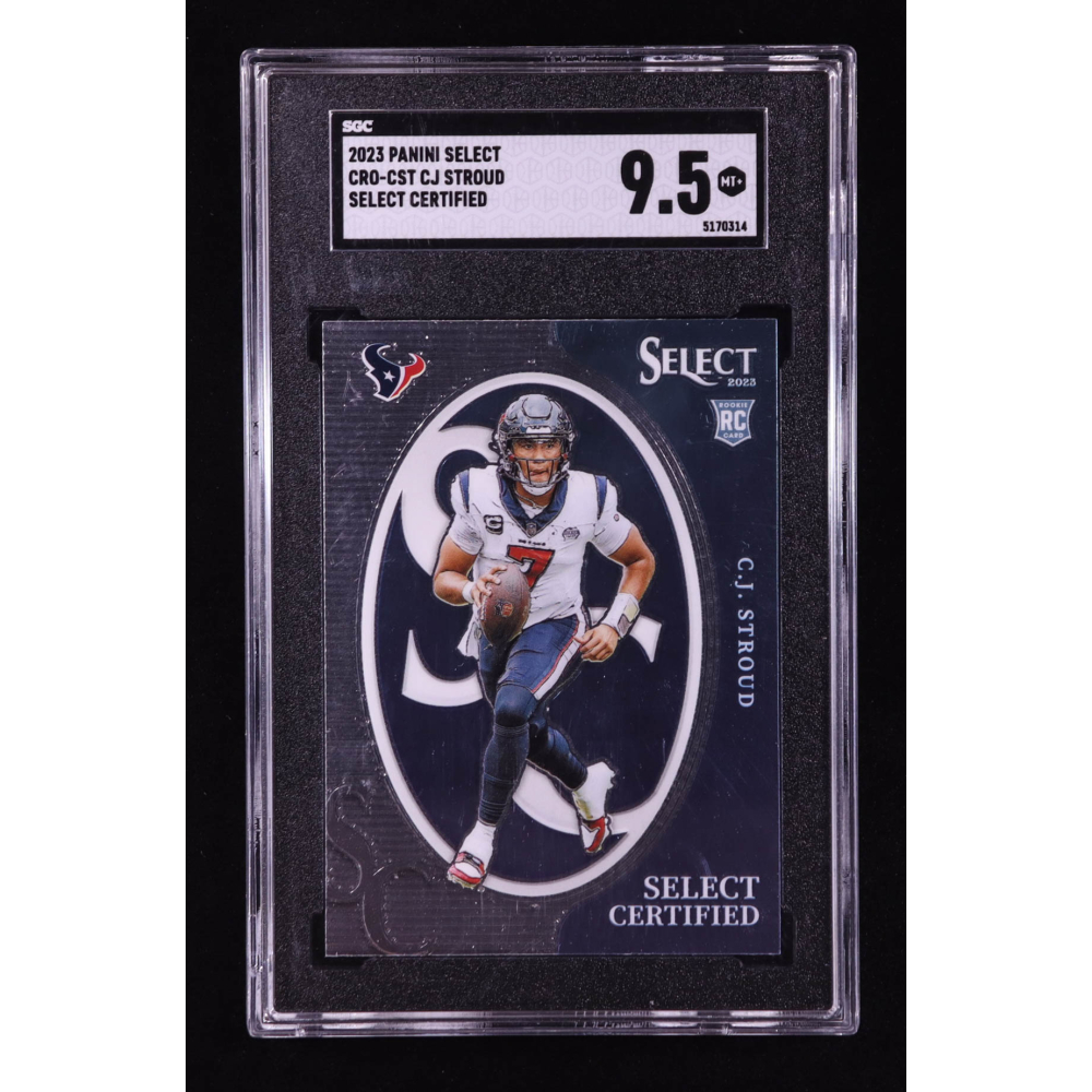 CJ Stroud 2023 Select Select Certified Rookies #20 RC (SGC 9.5) at PristineAuction.com