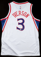 Allen Iverson Signed 76ers Nike Authentic Jersey (JSA) at PristineAuction.com