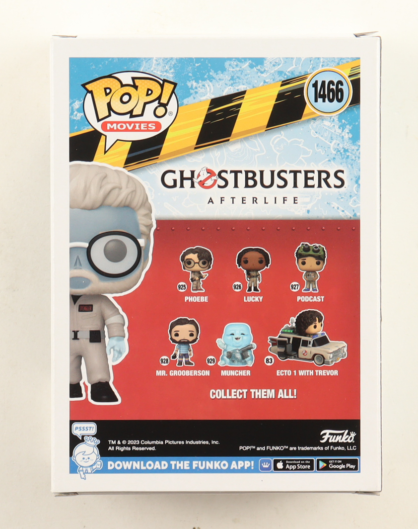 Bob Gunton Signed "Ghostbusters: Afterlife" #1466 Spengler's Spirit Funko Pop! Vinyl Figure Inscribed "'Egon' +" (ACOA) at PristineAuction.com Bob Gunton Signed "Ghostbusters: Afterlife" #1466 Spengler's Spirit Funko Pop! Vinyl Figure Inscribed "'Egon' +" (ACOA) at PristineAuction.com