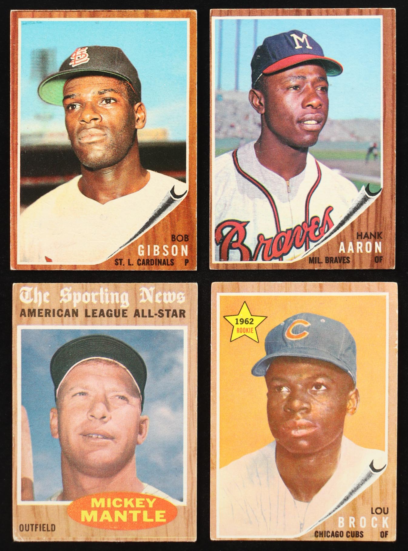 1962 Topps Baseball Complete Set Of (598) Cards with Mickey Mantle #200, Willie Mays #300, Willie Mays/Mickey Mantle #18, Rookie Parade Catchers #594 at PristineAuction.com 1962 Topps Baseball Complete Set Of (598) Cards with Mickey Mantle #200, Willie Mays #300, Willie Mays/Mickey Mantle #18, Rookie Parade Catchers #594 at PristineAuction.com