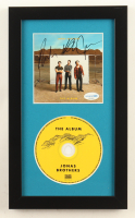 Joe Jonas, Kevin Jonas & Nick Jonas Signed "The Album" Custom Framed CD Insert Display (ACOA) at PristineAuction.com