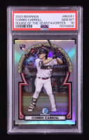 Corbin Carroll 2023 Bowman Chrome Rookie of the Year Favorites #ROYF1 RC (PSA 10) at PristineAuction.com