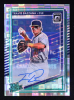 Travis Bazzana 2025 Donruss Optic Rated Prospects Signatures Pandora #131 RC #10/25 at PristineAuction.com