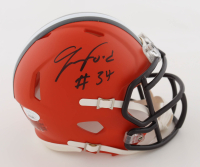 Jerome Ford Signed Browns Speed Mini Helmet (JSA) at PristineAuction.com
