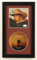 Lainey Wilson Signed "Whirlwind" Custom Framed CD Insert Display (ACOA) at PristineAuction.com