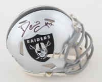 Daniel Carlson Signed Raiders Speed Mini Helmet (Beckett) at PristineAuction.com