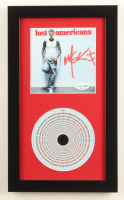 MGK Signed "Lost Americana" Custom Framed CD Insert Display (ACOA) at PristineAuction.com
