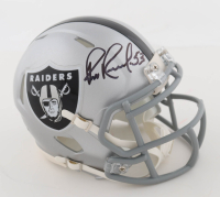 Bill Romanowski Signed Raiders Speed Mini Helmet (Beckett) at PristineAuction.com