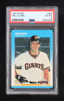 Will Clark 1987 Fleer #269 RC (PSA 6) at PristineAuction.com