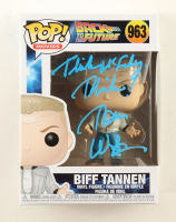Tom Wilson Signed "Back to the Future" #963 Biff Tannen Funko Pop! Vinyl Figure Inscribed "Think, McFly, Think" (ACOA) at PristineAuction.com