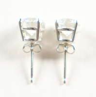 New 3.08 CTW Lab Grown Pair of Diamond Earrings D, VVS2 | Estimated Retail Value: $5,000 (UGL & IGI) at PristineAuction.com