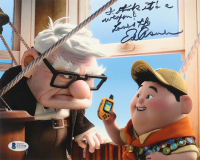 Ed Asner Signed "Up" 8x10 Photo With Extensive Inscription (Beckett) at PristineAuction.com