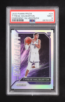 Tyrese Haliburton 2020-21 Panini Prizm Emergent Prizms Silver #29 RC (PSA 9) at PristineAuction.com