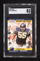 Junior Seau 1990 Pro Set #673 RC (SGC 8) at PristineAuction.com