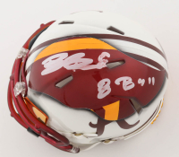 Brian Robinson Jr. Signed Alabama Crimson Tide Custom Alternate Speed Mini Helmet With Visor (JSA) at PristineAuction.com