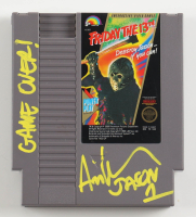 Ari Lehman Signed "Friday the 13th" Nintendo NES Video Game Cartridge Inscribed "Game Over!" & "Jason 1" (JSA) at PristineAuction.com