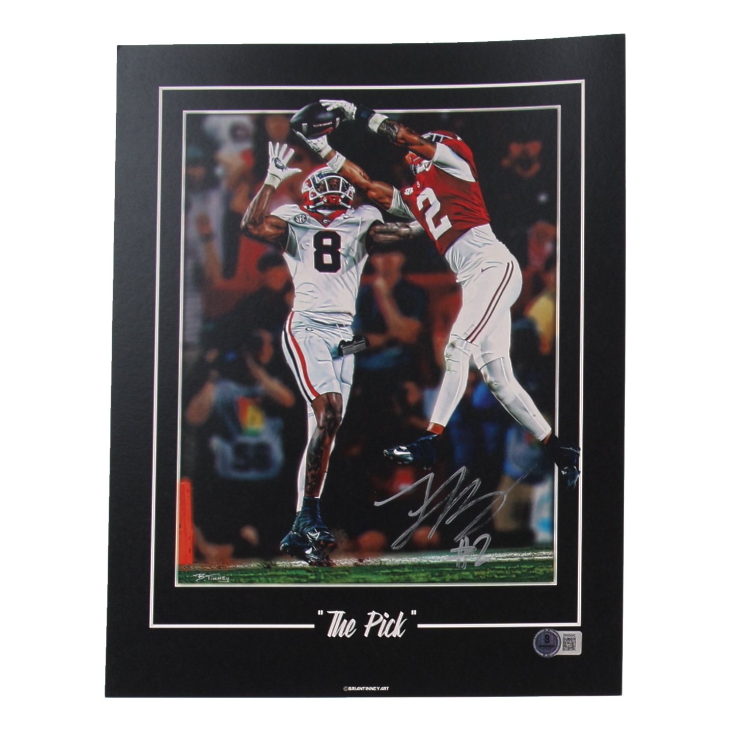 Zabien Brown Signed Alabama Crimson Tide 11x14 Photo (Beckett) at PristineAuction.com Zabien Brown Signed Alabama Crimson Tide 11x14 Photo (Beckett) at PristineAuction.com