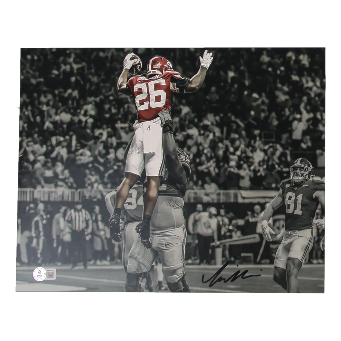 Jamarion Miller Signed Alabama Crimson Tide 11x14 Photo (Beckett) at PristineAuction.com Jamarion Miller Signed Alabama Crimson Tide 11x14 Photo (Beckett) at PristineAuction.com