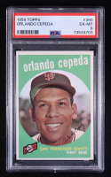 Orlando Cepeda 1959 Topps #390 (PSA 6) at PristineAuction.com