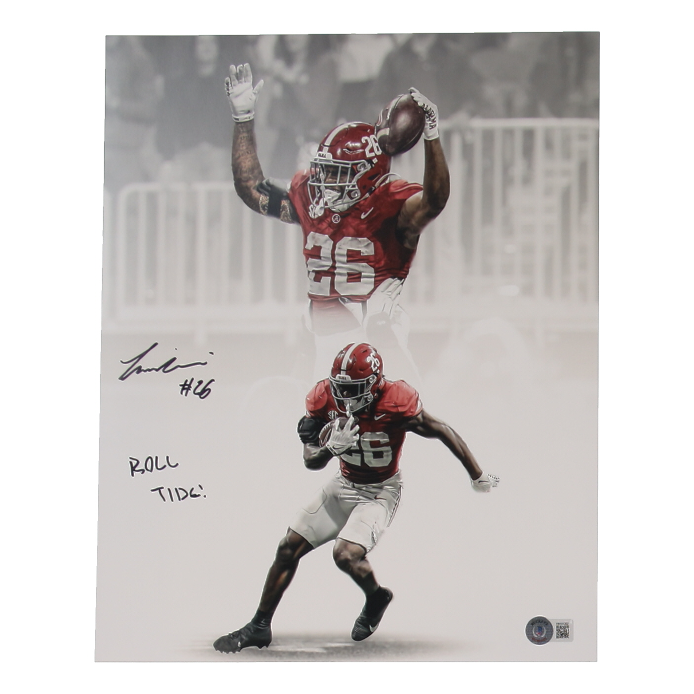 Jamarion Miller Signed Alabama Crimson Tide 11x14 Photo Inscribed "Roll Tide!" (Beckett) at PristineAuction.com Jamarion Miller Signed Alabama Crimson Tide 11x14 Photo Inscribed "Roll Tide!" (Beckett) at PristineAuction.com
