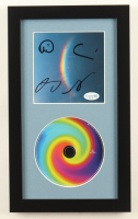 "Moon Music" Custom Framed CD Insert Display Band-Signed By (4) with Chris Martin, Guy Berryman, Jonny Buckland, & Will Champion (ACOA) at PristineAuction.com