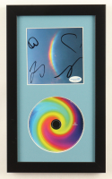 "Moon Music" Custom Framed CD Insert Display Band-Signed By (4) with Chris Martin, Guy Berryman, Jonny Buckland, & Will Champion (ACOA) at PristineAuction.com