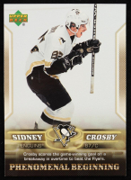 Sidney Crosby 2005-06 Upper Deck Phenomenal Beginnings #10 RC at PristineAuction.com