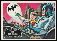 The Bat Signal / Batman 1966 Topps Batman Black Bat #3 at PristineAuction.com