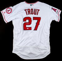 Mike Trout Signed Angels Majestic Authentic Jersey (Fanatics) at PristineAuction.com