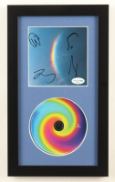 "Moon Music" Custom Framed CD Insert Display Band-Signed By (4) with Chris Martin, Guy Berryman, Jonny Buckland, & Will Champion (ACOA) at PristineAuction.com
