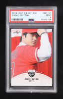 Shohei Ohtani 2018 Leaf #LB-01 RC (PSA 9) at PristineAuction.com