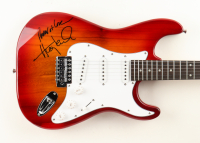 Huey Lewis Signed Full Size Electric Guitar Inscribed "Power of Love" (ACOA) at PristineAuction.com