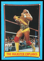 Hulk Hogan 1987 Topps WWF #26 The Hulkster Explodes at PristineAuction.com