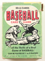 1957 Ed-U-Cards Baseball Complete Card Game with Original Box at PristineAuction.com