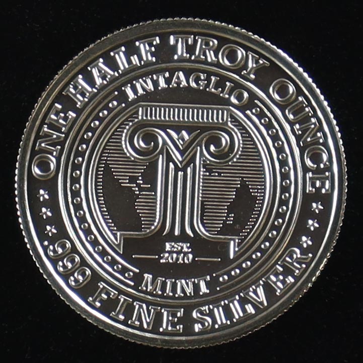 Intaglio Mint "The Great MAGA King" 1/2oz .999 Fine Silver Bullion Round at PristineAuction.com Intaglio Mint "The Great MAGA King" 1/2oz .999 Fine Silver Bullion Round at PristineAuction.com