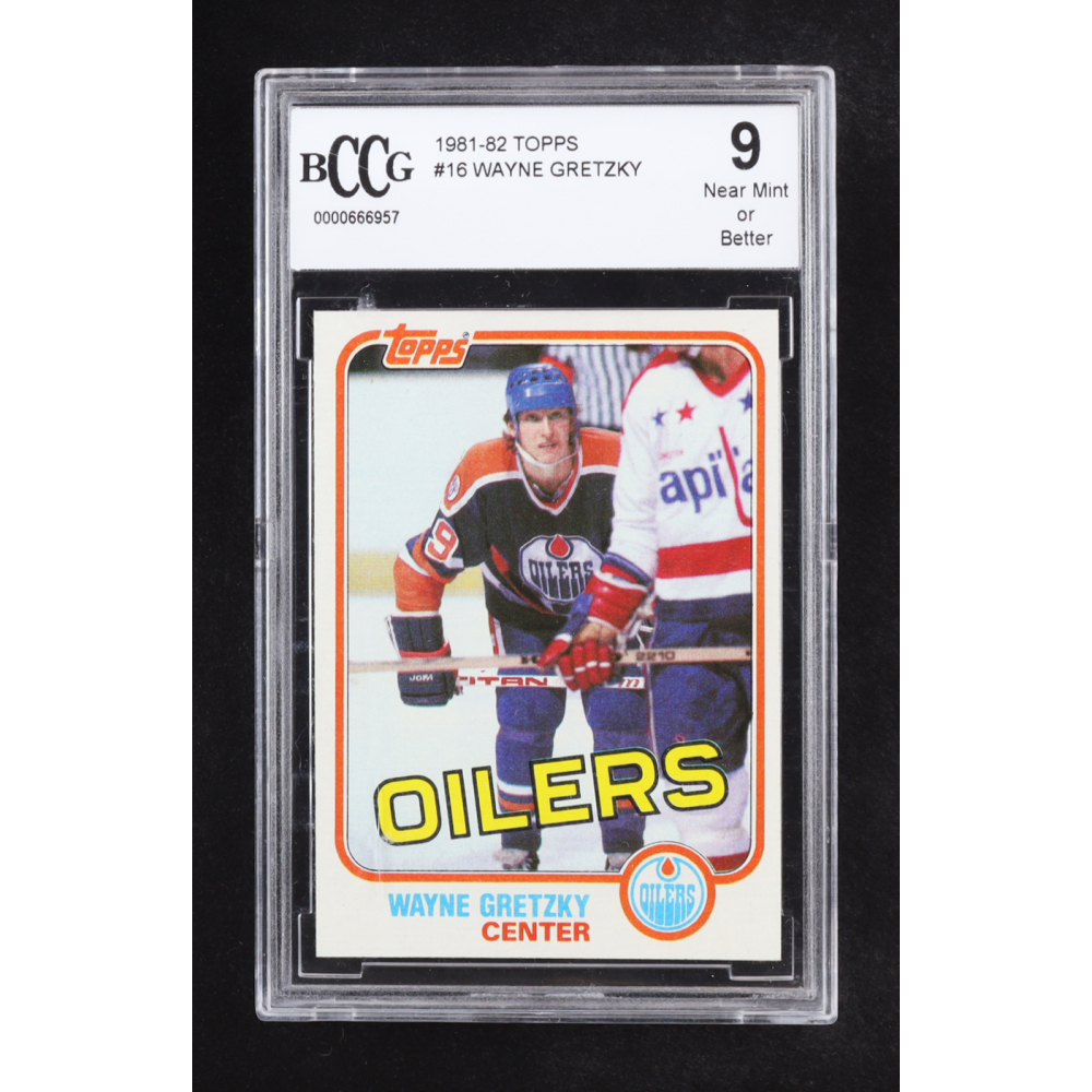 Wayne Gretzky 1981-82 Topps #16 (BCCG 9) at PristineAuction.com
