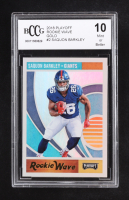 Saquon Barkley 2018 Playoff Rookie Wave Gold #2 (BCCG 10) at PristineAuction.com