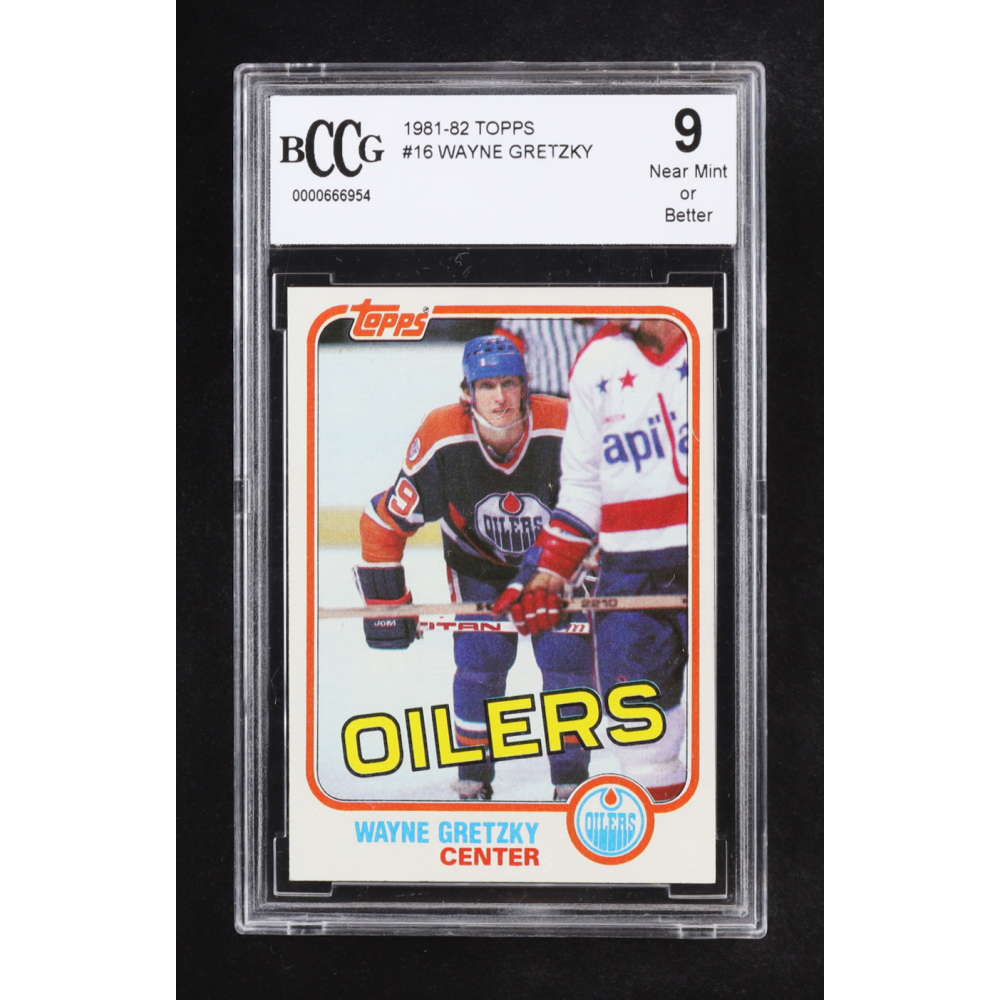 Wayne Gretzky 1981-82 Topps #16 (BCCG 9) at PristineAuction.com