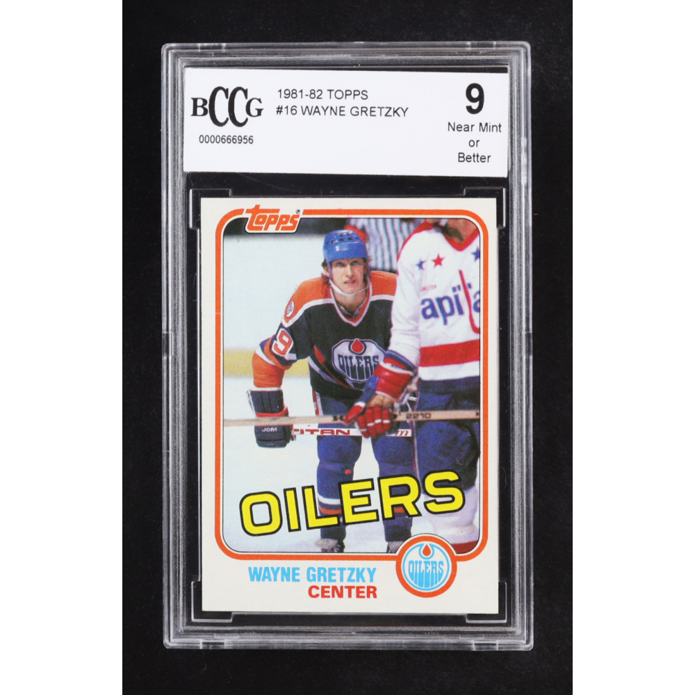 Wayne Gretzky 1981-82 Topps #16 (BCCG 9) at PristineAuction.com