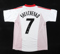 Andriy Shevchenko Signed AC Milan Adidas Authentic Jersey (Beckett) at PristineAuction.com