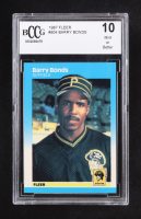 Barry Bonds 1987 Fleer #604 RC (BCCG 10) at PristineAuction.com