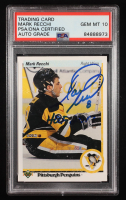 Mark Recchi Signed 1990-91 Upper Deck #178 Inscribed "HOF 2017" (PSA | Auto 10) at PristineAuction.com