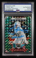 Tyreek Hill Signed 2023 Mosaic Mosaic Green NP #268 Inscribed "Cheetah" (PSA) at PristineAuction.com