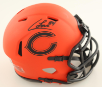 Colston Loveland Signed Bears Rave Alternate Speed Mini Helmet (Beckett) at PristineAuction.com