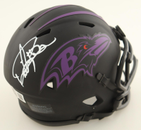 Derrick Henry Signed Ravens Eclipse Alternate Speed Mini Helmet (Beckett) at PristineAuction.com