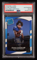 Evan Engram Signed 2017 Donruss RR #330 RC (PSA) at PristineAuction.com