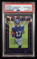 Wan'Dale Robinson Signed Sticker on 2022 Donruss The Elite Series Rookies #18 RC (PSA) at PristineAuction.com