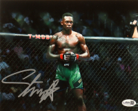 Israel Adesanya Signed UFC 8x10 Photo (JSA) at PristineAuction.com