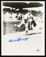 Hank Borowy Signed Cubs 8x10 Photo (PSA) at PristineAuction.com